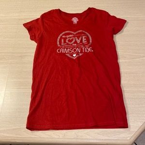 Kids Large University of Alabama t-shirt